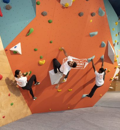 Couple’s Bouldering Session