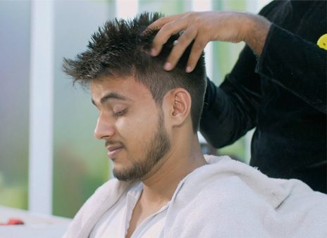 Haircut + Head Massage + D-Tan (Men)